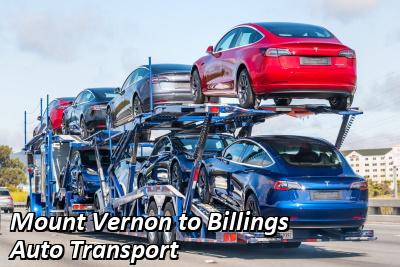 Mount Vernon to Billings Auto Transport