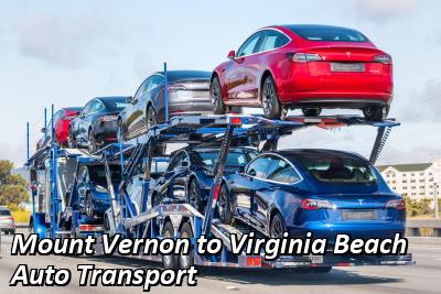 Mount Vernon to Virginia Beach Auto Transport