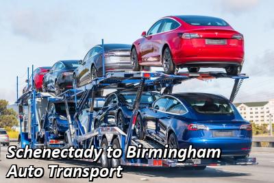 Schenectady to Birmingham Auto Transport