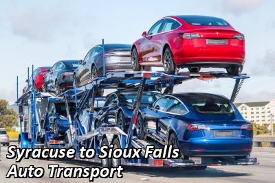 Syracuse to Sioux Falls Auto Transport