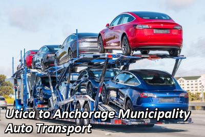 Utica to Anchorage municipality Auto Transport