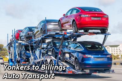 Yonkers to Billings Auto Transport